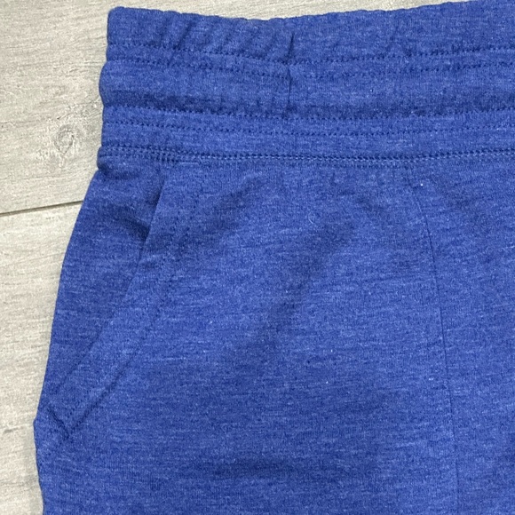 Women’s 32 Degrees Large 12 14 Shorts Fleece Heather Blue Drawstring PullOn NWT - Picture 5 of 8